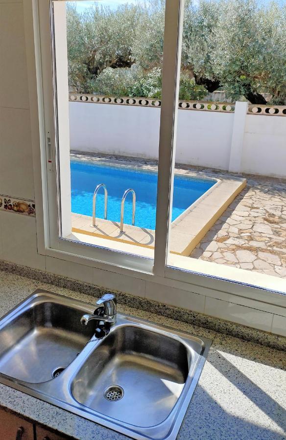 Xalet Amb Piscina Privada A Vinaros Villa Buitenkant foto
